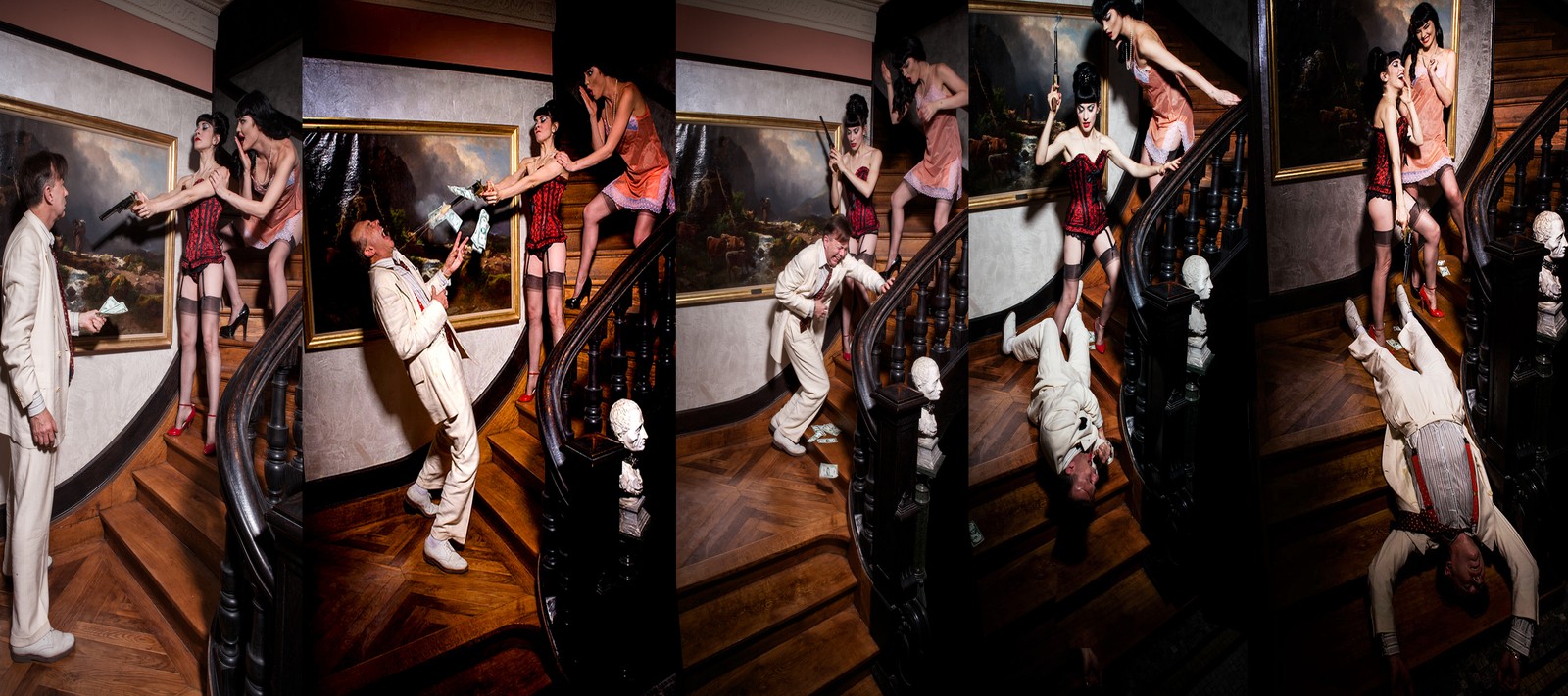 Shootinmg at the villa panaorama